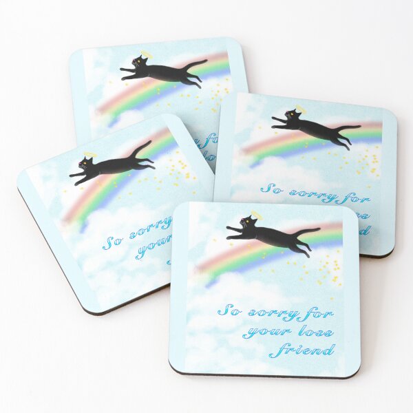 Item preview, Grieving Condolences Black Cat  designed and sold by Msstorey.