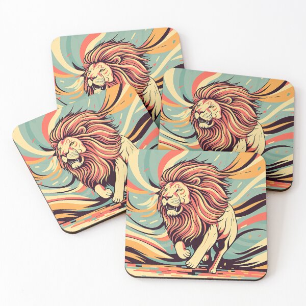 Item preview, Running lion designed and sold by Warehouse46.