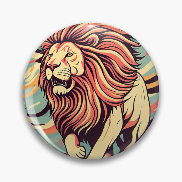 Item preview, Running lion designed and sold by Warehouse46.