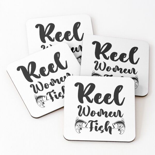 Item preview, FISHING QUOTE | REEL WOMEN FISH | FISHING QUOTE SAYING | FISHING LOVER designed and sold by YourMinimalist-.
