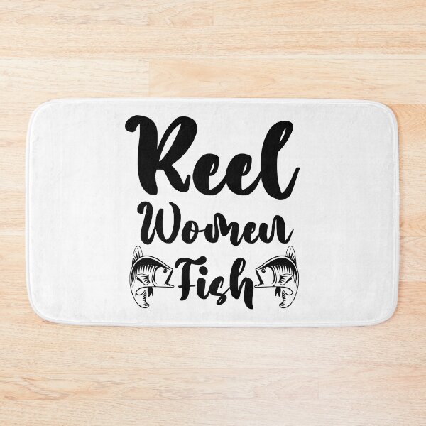 Item preview, FISHING QUOTE | REEL WOMEN FISH | FISHING QUOTE SAYING | FISHING LOVER designed and sold by YourMinimalist-.