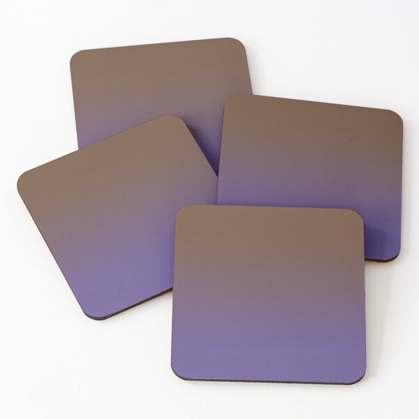 Item preview, Emperador Brown to Ultra Violet Purple Ombre designed and sold by coverinlove.