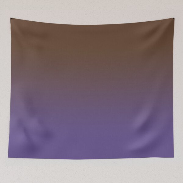 Item preview, Emperador Brown to Ultra Violet Purple Ombre designed and sold by coverinlove.