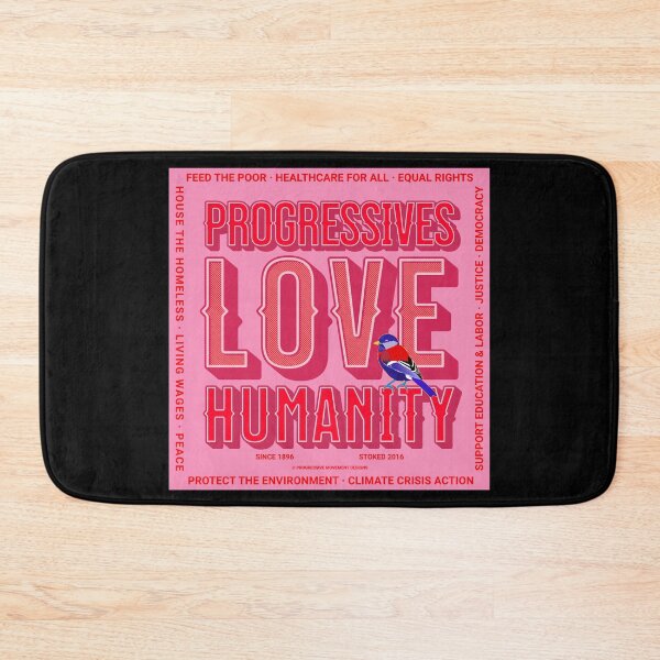Item preview, PMD00360 Progressive Movement Designs Love Humanity for any day or Valentines Valentine for married or dating progressives  designed and sold by ProgressiveLeft.