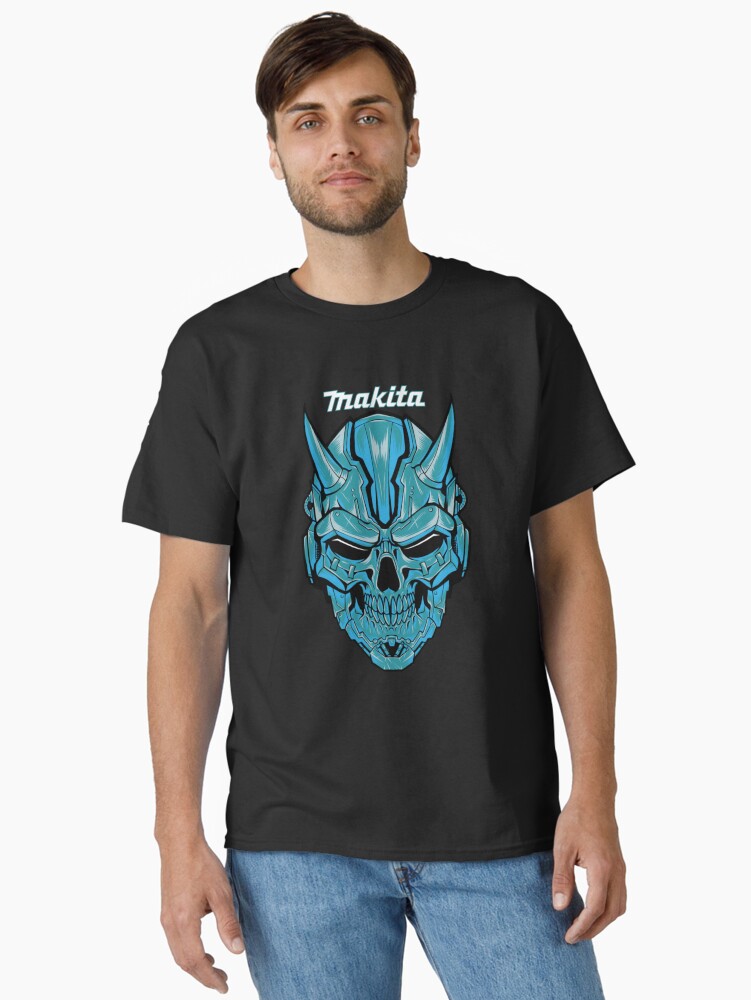 Thumbnail 1 of 7, Classic T-Shirt, Makita-Schädel designed and sold by susanneja99.