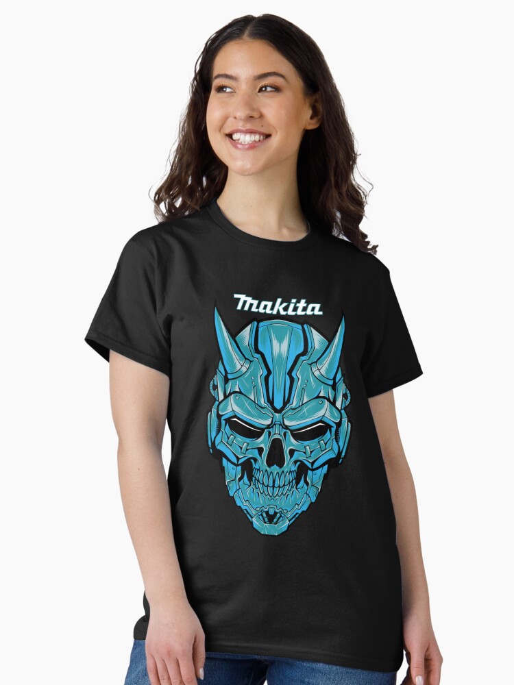 Thumbnail 2 of 7, Classic T-Shirt, Makita-Schädel designed and sold by susanneja99.
