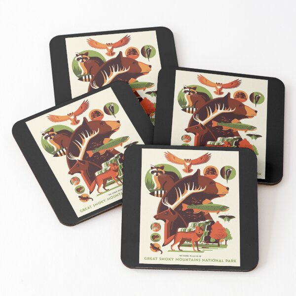 Item preview, Great Smoky Mountains National Park  designed and sold by Broken Antler Designs .