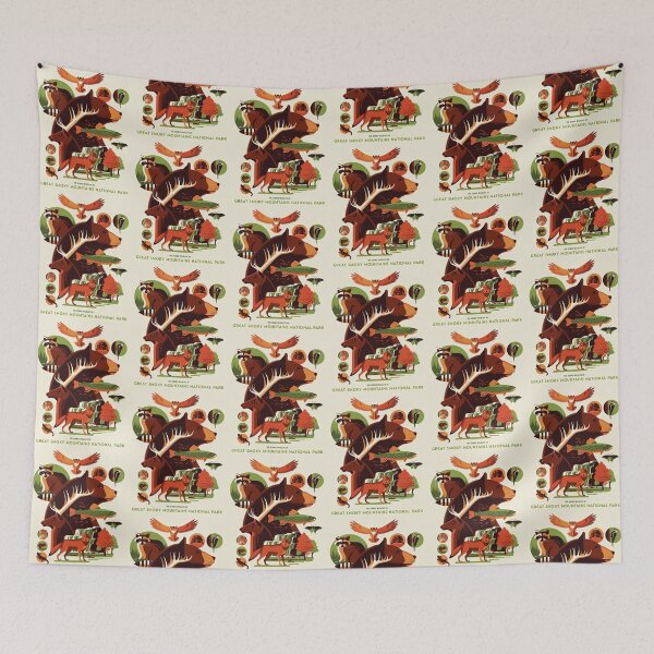 Item preview, Great Smoky Mountains National Park  designed and sold by Broken Antler Designs .