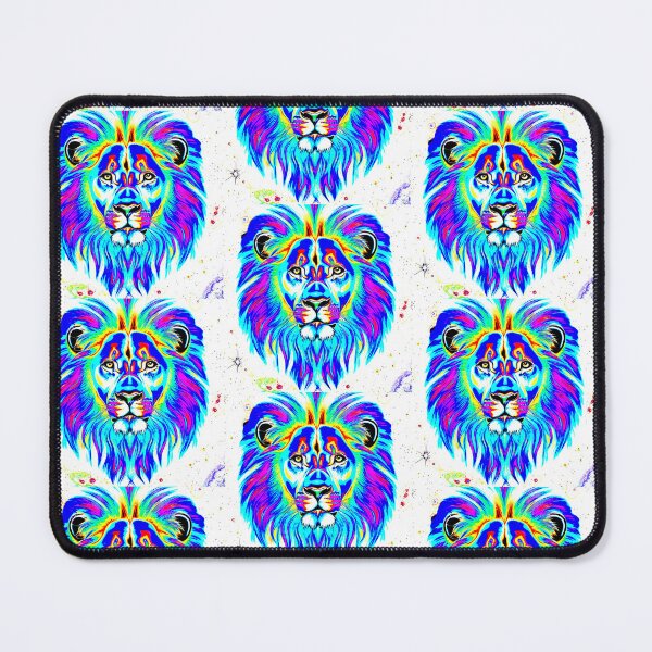 Item preview, The Lion Blue Rainbow designed and sold by blakcirclegirl.