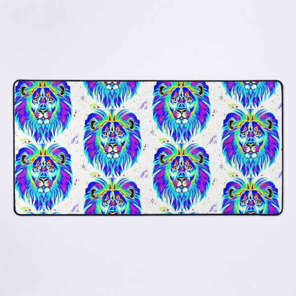 Item preview, The Lion Blue Rainbow designed and sold by blakcirclegirl.