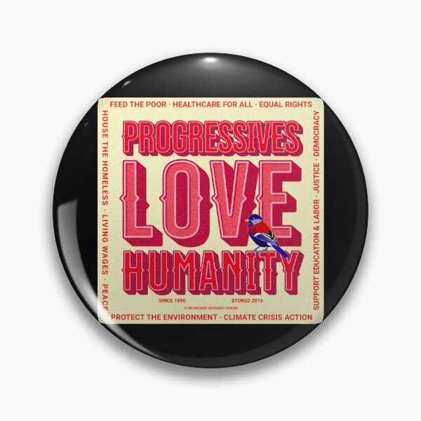 Item preview, PMD00362 Progressive Movement Designs Love Humanity for any day or Valentines Valentine for married or dating progressives  designed and sold by ProgressiveLeft.