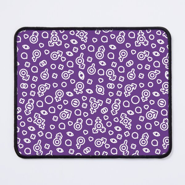 Item preview, White sexual diversity pattern designed and sold by Interseccionale.