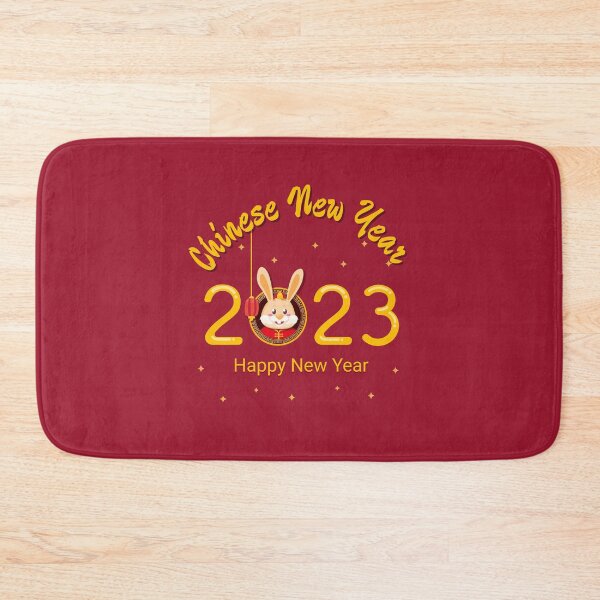Item preview, Year of the Rabbit Chinese 2023 New Year Fresh New Spring and Bunny Design designed and sold by tranquilbeach.