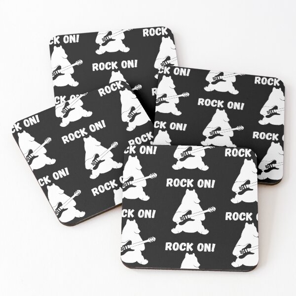 Item preview, Rock on! Bear Playing Guitar, Bear, Funny Bear designed and sold by CreativeBuys.