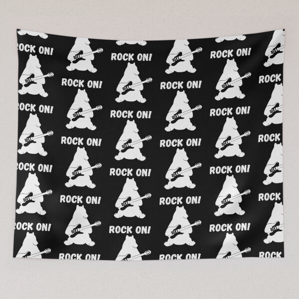 Item preview, Rock on! Bear Playing Guitar, Bear, Funny Bear designed and sold by CreativeBuys.