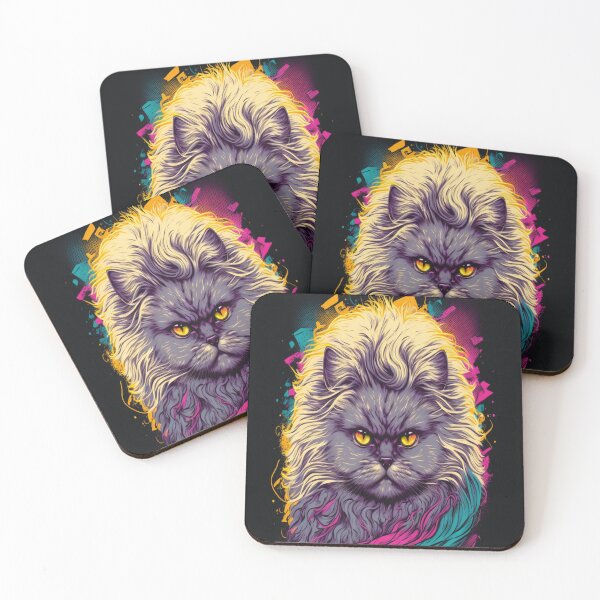 Item preview, The Funky Persian Cat - Famous Posters From The 80s  designed and sold by Star_.