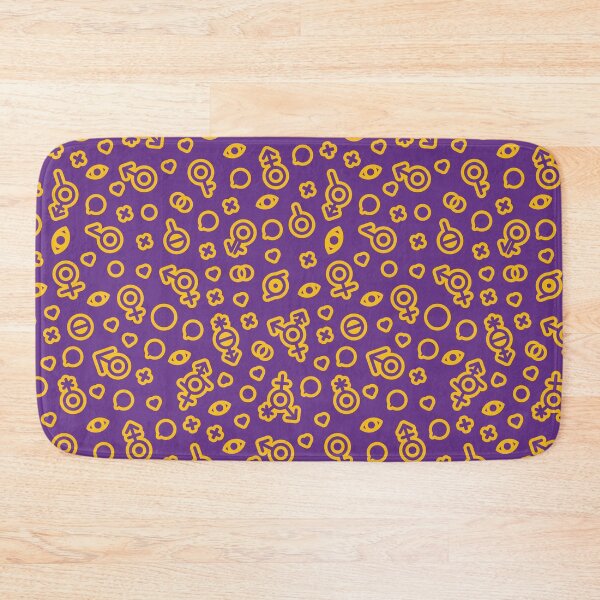 Item preview, Yellow sexual diversity pattern designed and sold by Interseccionale.