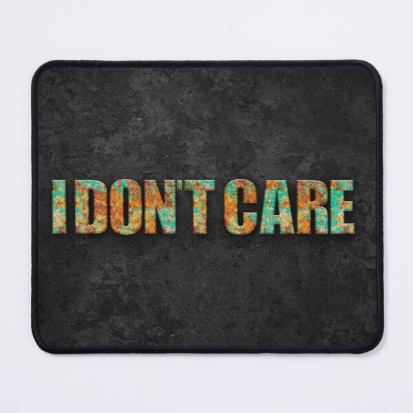 Item preview, I don't care - industrial style designed and sold by ImgByLili.