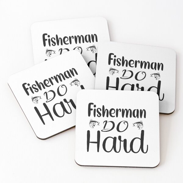 Item preview, FISHING QUOTE | FISHERMAN DO HARD | FISHING QUOTE SAYING | FISHING LOVER designed and sold by YourMinimalist-.