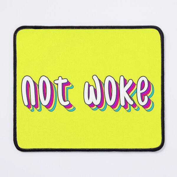 Item preview, Not Woke, FYI - Anti Woke - Funny Republican / Conservative Stickers designed and sold by WeAreRightStore.