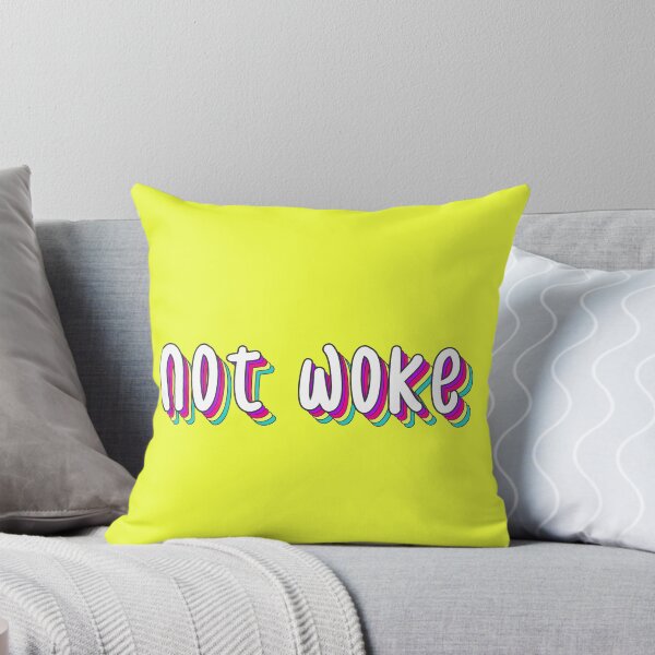 Item preview, Not Woke, FYI - Anti Woke - Funny Republican / Conservative Stickers designed and sold by WeAreRightStore.