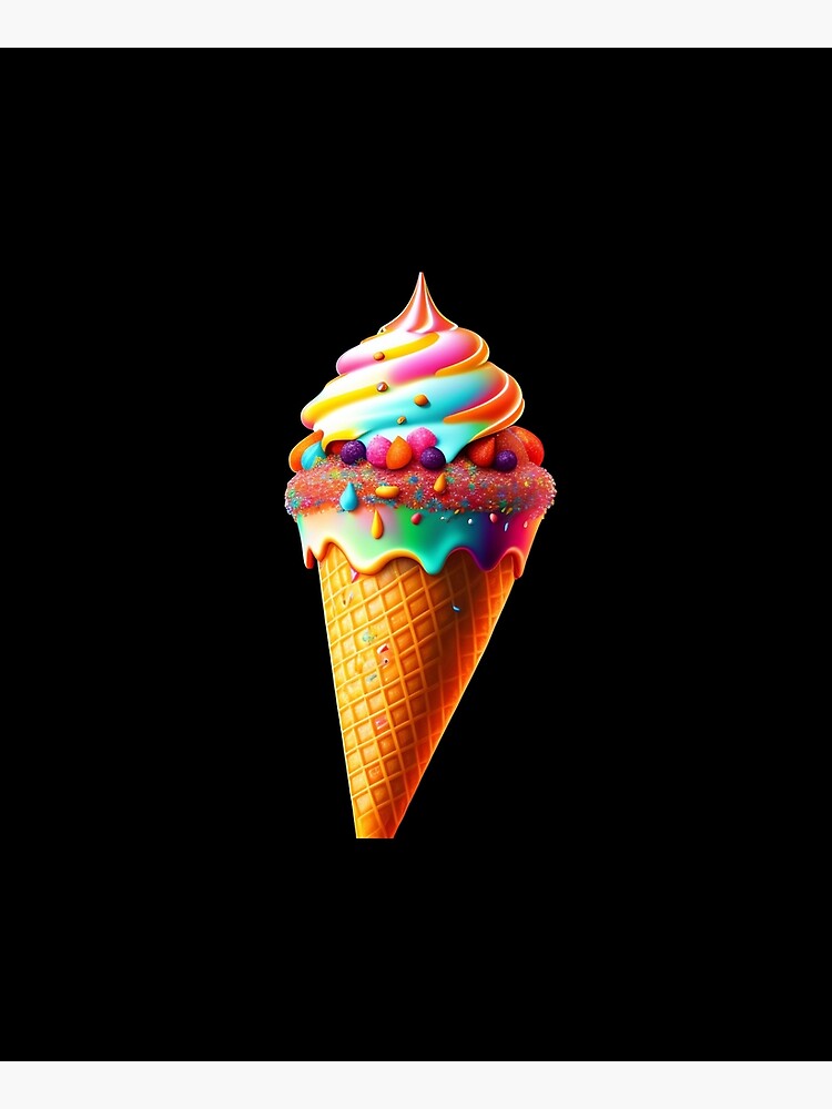 Disover Fun Rainbow Ice Cream Apron
