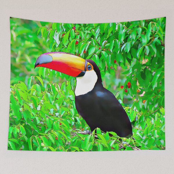 Item preview, Toco Toucan In The Jungle designed and sold by Heathermarie321.