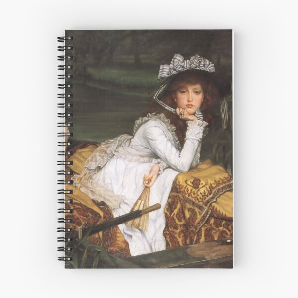 Item preview, Lady in Boat designed and sold by LadybellVintage.