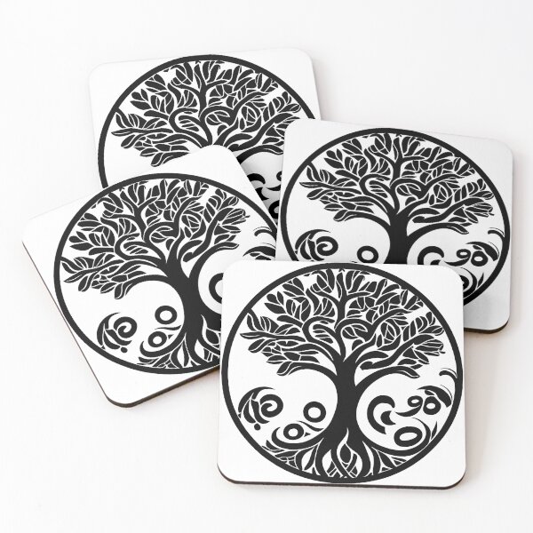 Artikelvorschau, Baum des Lebens schwarz entworfen und verkauft von DMT Official Merch.