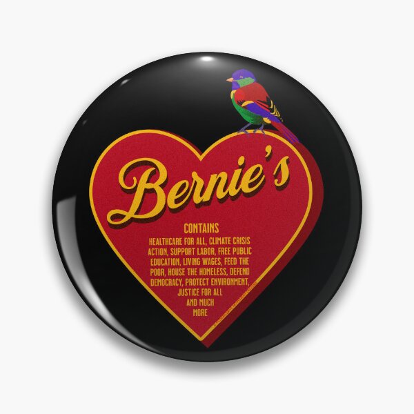 Item preview, PMD00363 Progressive Movement Designs Bernies Valentine Candy box for Progressives Bernie Sanders supporters designed and sold by ProgressiveLeft.