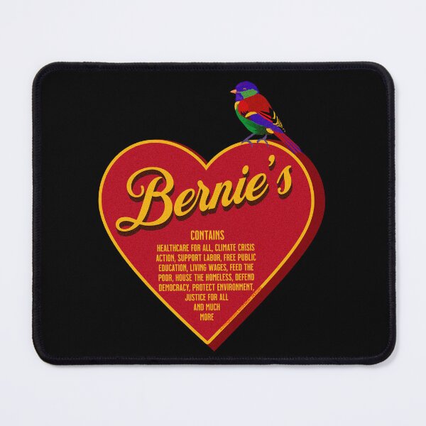 Item preview, PMD00363 Progressive Movement Designs Bernies Valentine Candy box for Progressives Bernie Sanders supporters designed and sold by ProgressiveLeft.