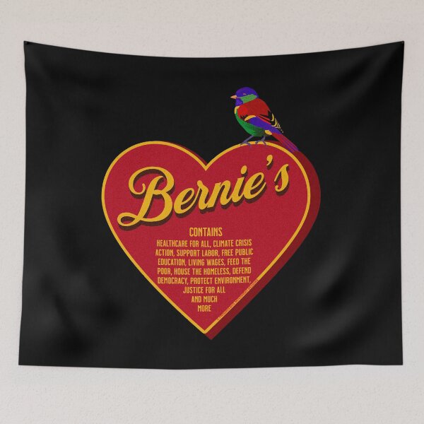 Item preview, PMD00363 Progressive Movement Designs Bernies Valentine Candy box for Progressives Bernie Sanders supporters designed and sold by ProgressiveLeft.