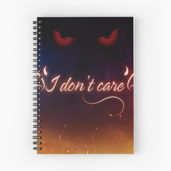 Item preview, I don´t care - demon style designed and sold by ImgByLili.