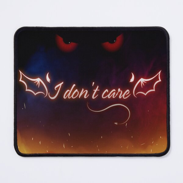 Item preview, I don´t care - demon style designed and sold by ImgByLili.