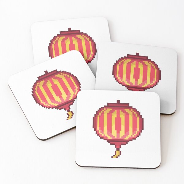 Item preview, Pixel Chinese Style Round Lantern designed and sold by Pixelification.