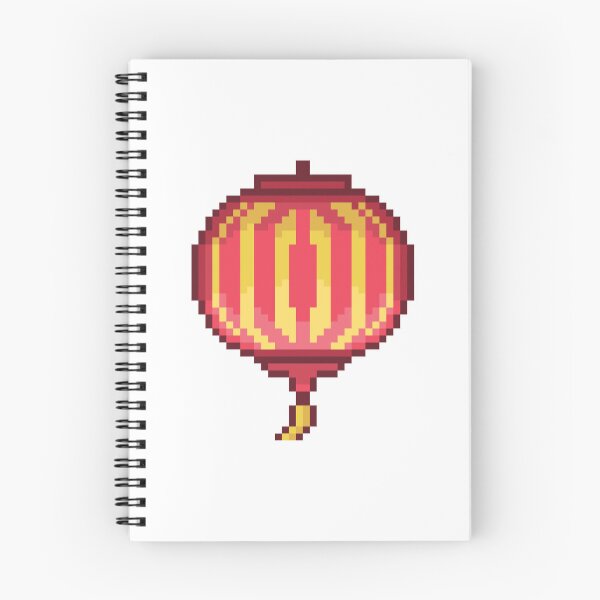 Item preview, Pixel Chinese Style Round Lantern designed and sold by Pixelification.