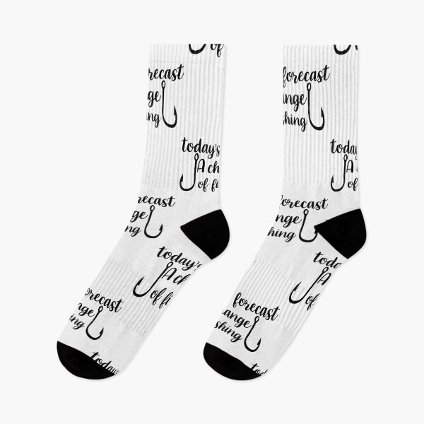 Item preview, FISHING QUOTE | TODAY'S FORECAST A CHANGE OF FISHING | FISHING QUOTE SAYING | FISHING LOVER designed and sold by YourMinimalist-.