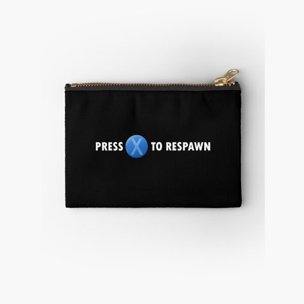 Item preview, Press X to Respawn (White) designed and sold by Sophia DeFelice.