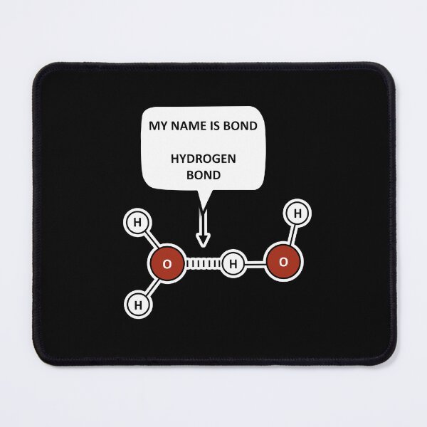 Item preview, MY NAME IS BOND... HYDROGEN BOND designed and sold by GeekZoneQc.