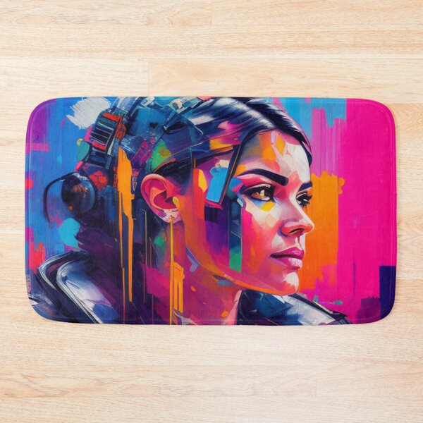 Item preview, Abstract Cyberpunk Princess designed and sold by Artel-Blue.