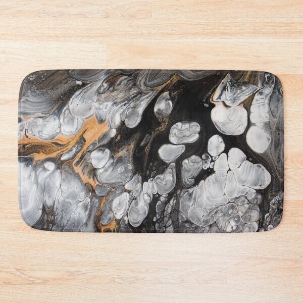 Item preview, Black and Gold Abstract Painting designed and sold by Reynareyna.
