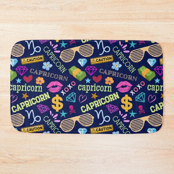 Aperçu de l'œuvre Motif Capricorne Néon Lumineux créée et vendue par Hellofriendco.
