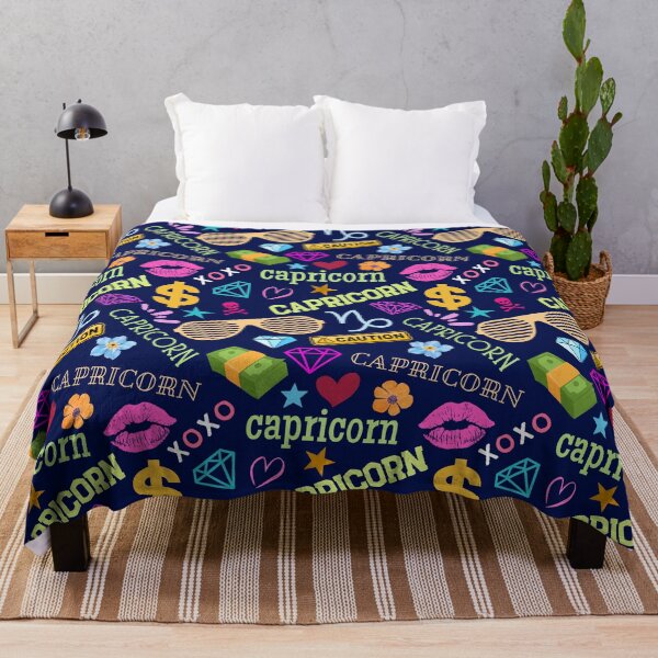 Aperçu de l'œuvre Motif Capricorne Néon Lumineux créée et vendue par Hellofriendco.
