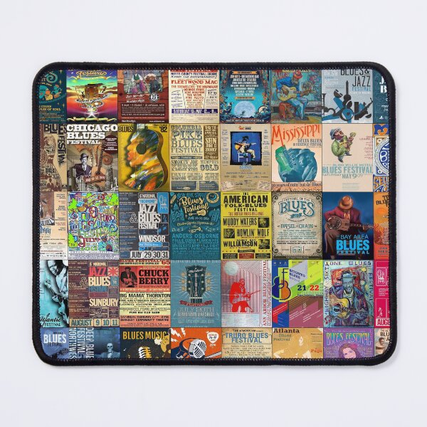Item preview, Blues Festivals designed and sold by Montage-Madness.