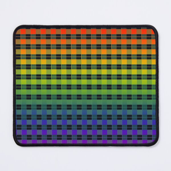 Item preview, Rainbow Plaid Gingham designed and sold by BeJolley.