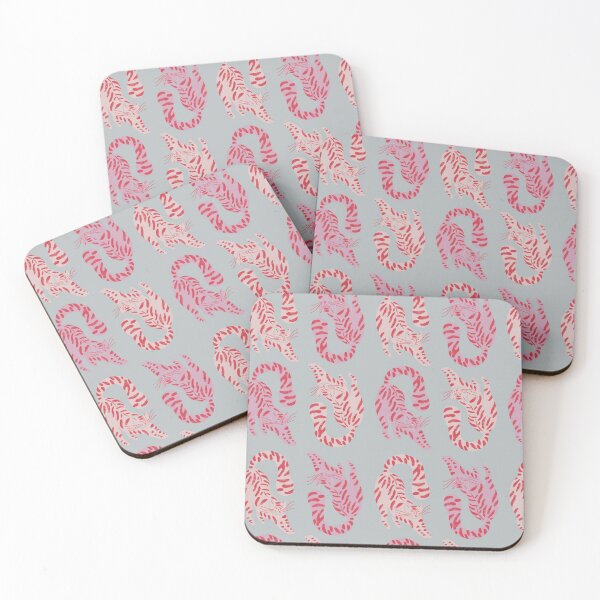 Item preview, Cute Jungle Tigers Pattern In Muted Colors Muted Teal designed and sold by scorpiolane.