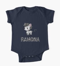 Zebra Ramona One Piece - Short Sleeve
