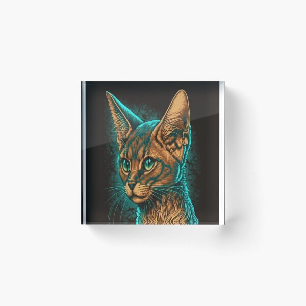 Item preview, Abyssinian Vibration Cat - Famous Posters From The 80s   designed and sold by Star_.