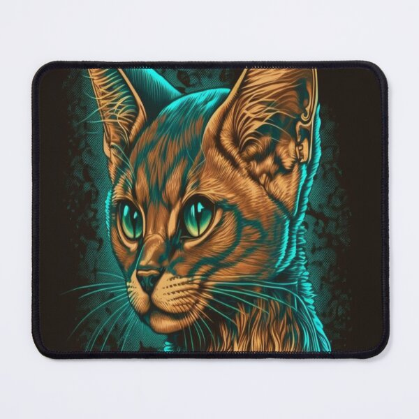Item preview, Abyssinian Vibration Cat - Famous Posters From The 80s designed and sold by Star_.