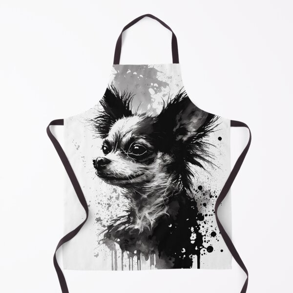 Item preview, Ink Painting of a Chihuahua designed and sold by TortillaChief.